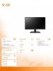 Monitor komputerowy Digital Signage AG Neovo, wielkoformatowy 32 cale  SC-32E 300cd/m2 24/7 BNC czarny